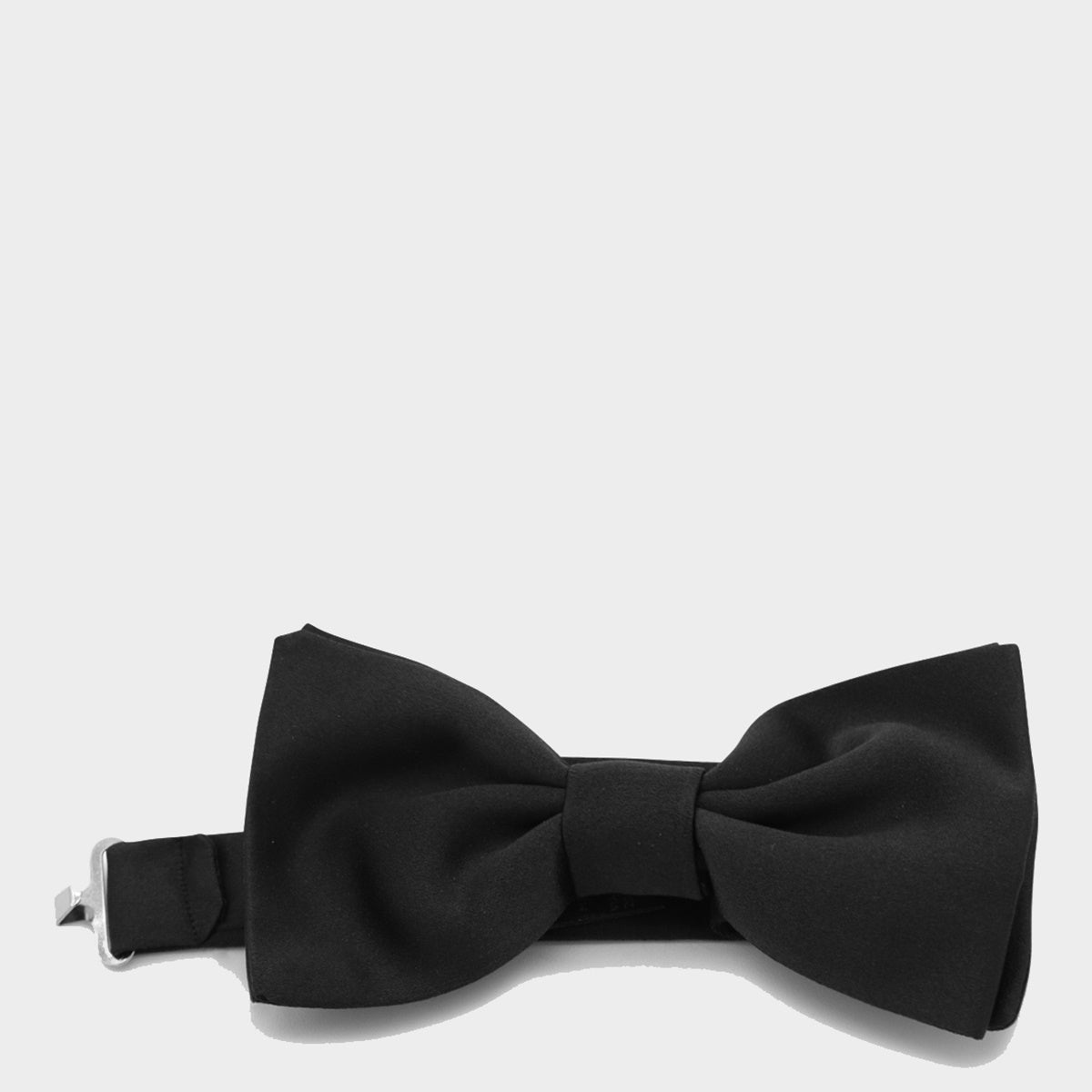 Canali Silk Bow Tie — Black by Canali