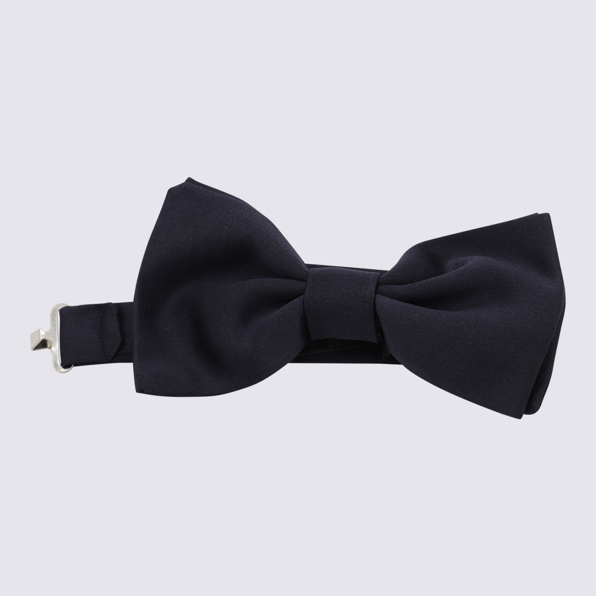 Canali Silk Bow Tie — Navy by Canali