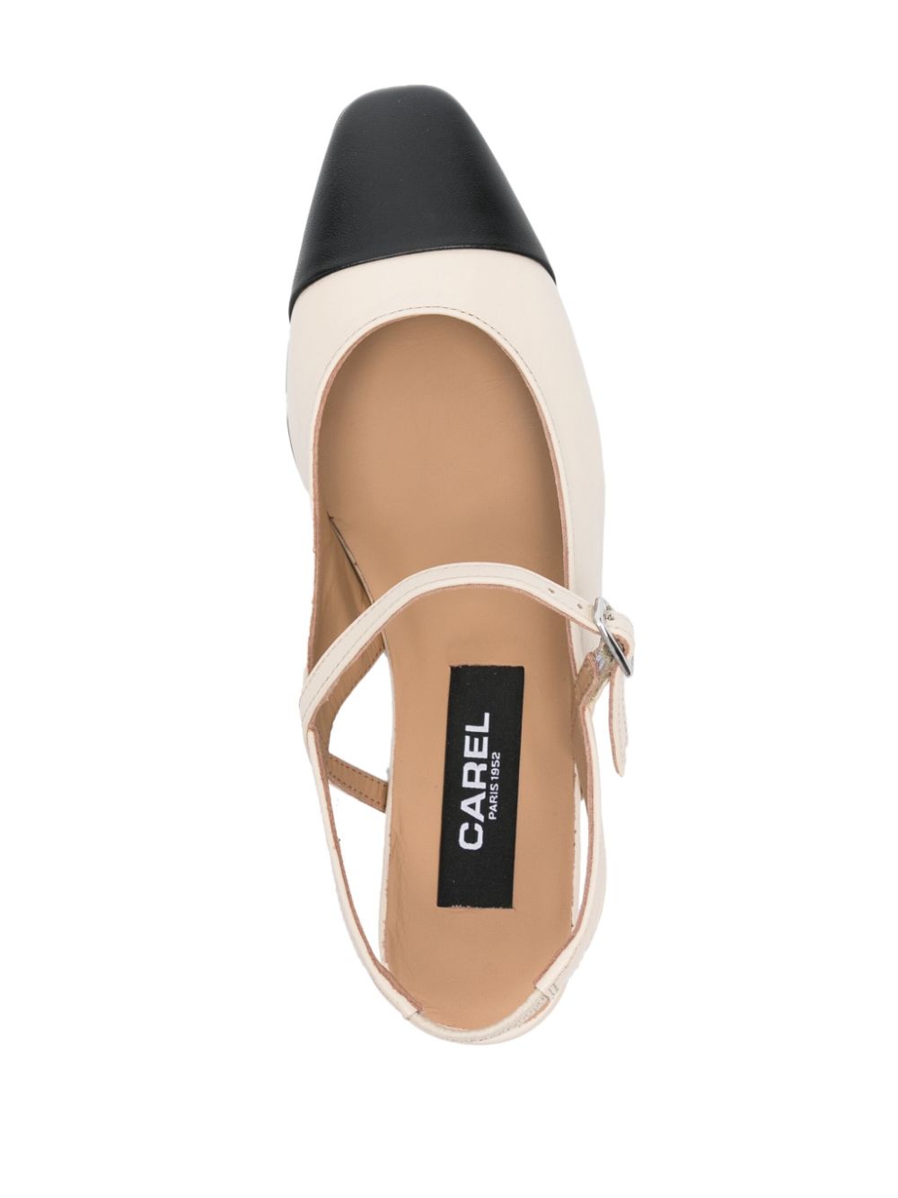 Carel Paris Slingback — Cream, view 4