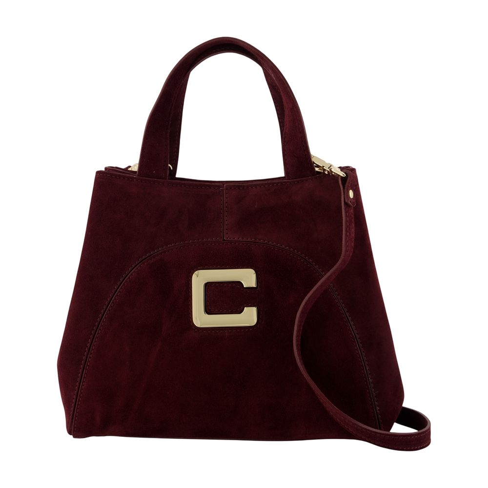 Carel Clem Top Handle Bag — Burgundy by Carel