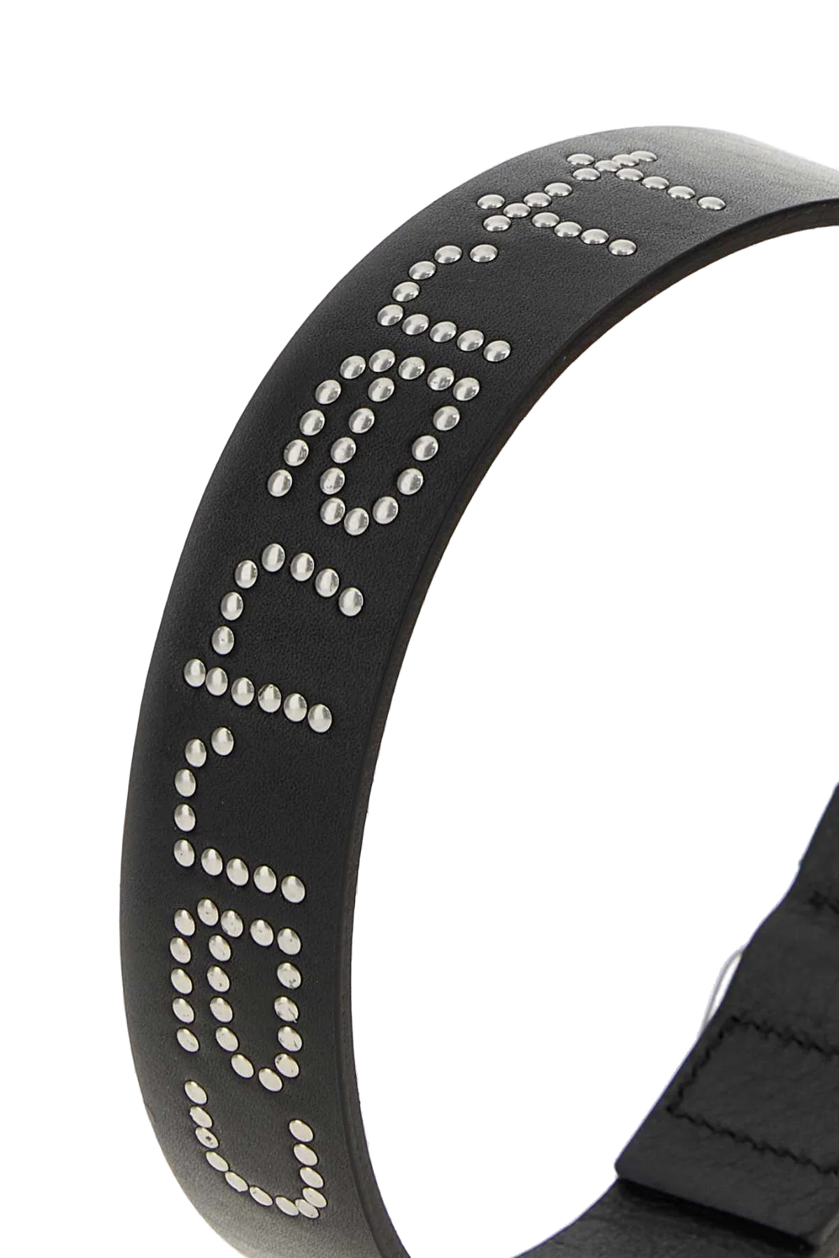 Carhartt Wip ScriptStud Belt — Black, view 2