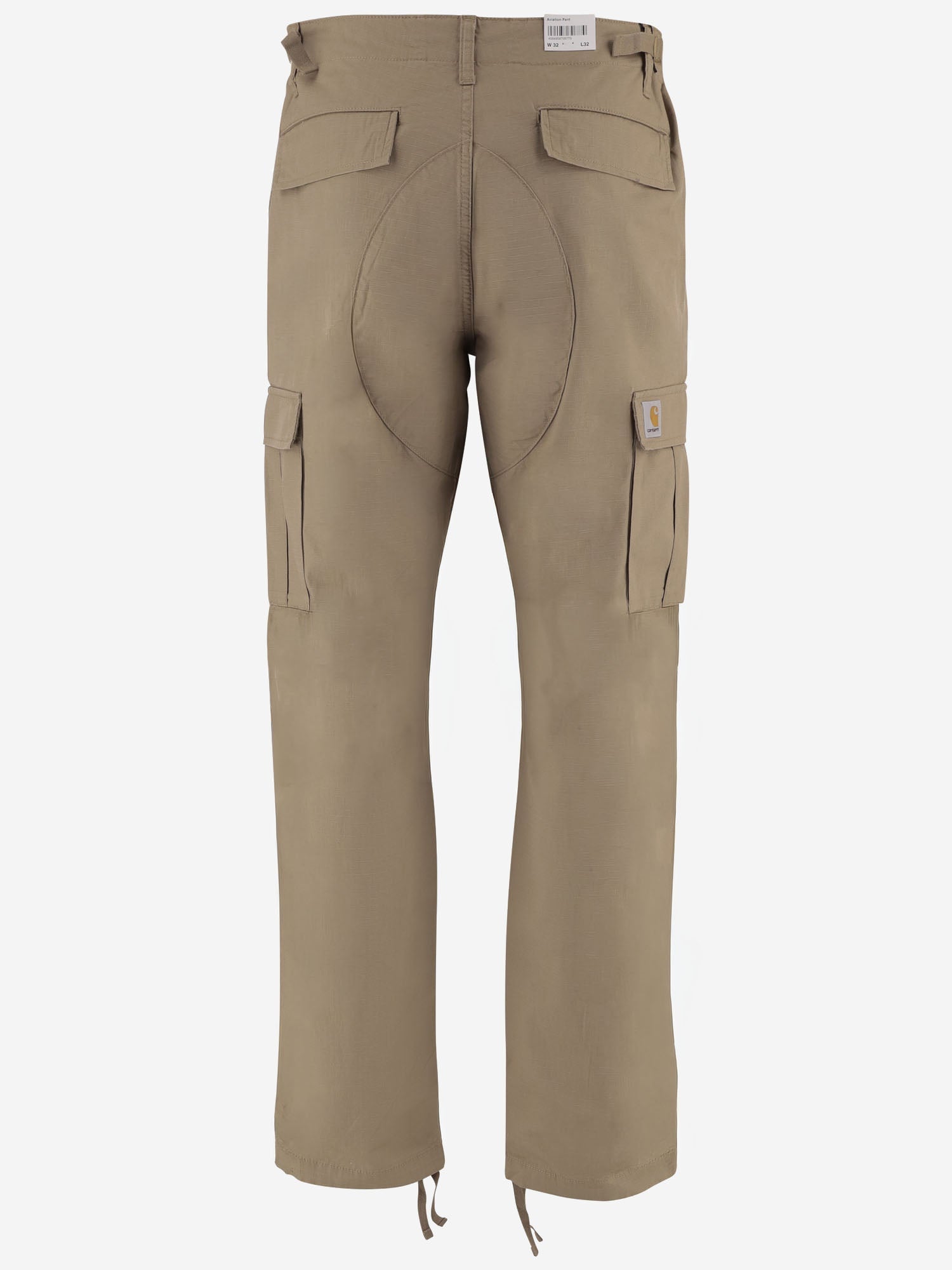 Carhartt Wip Cotton Utility Cargo Trousers — Beige, view 2
