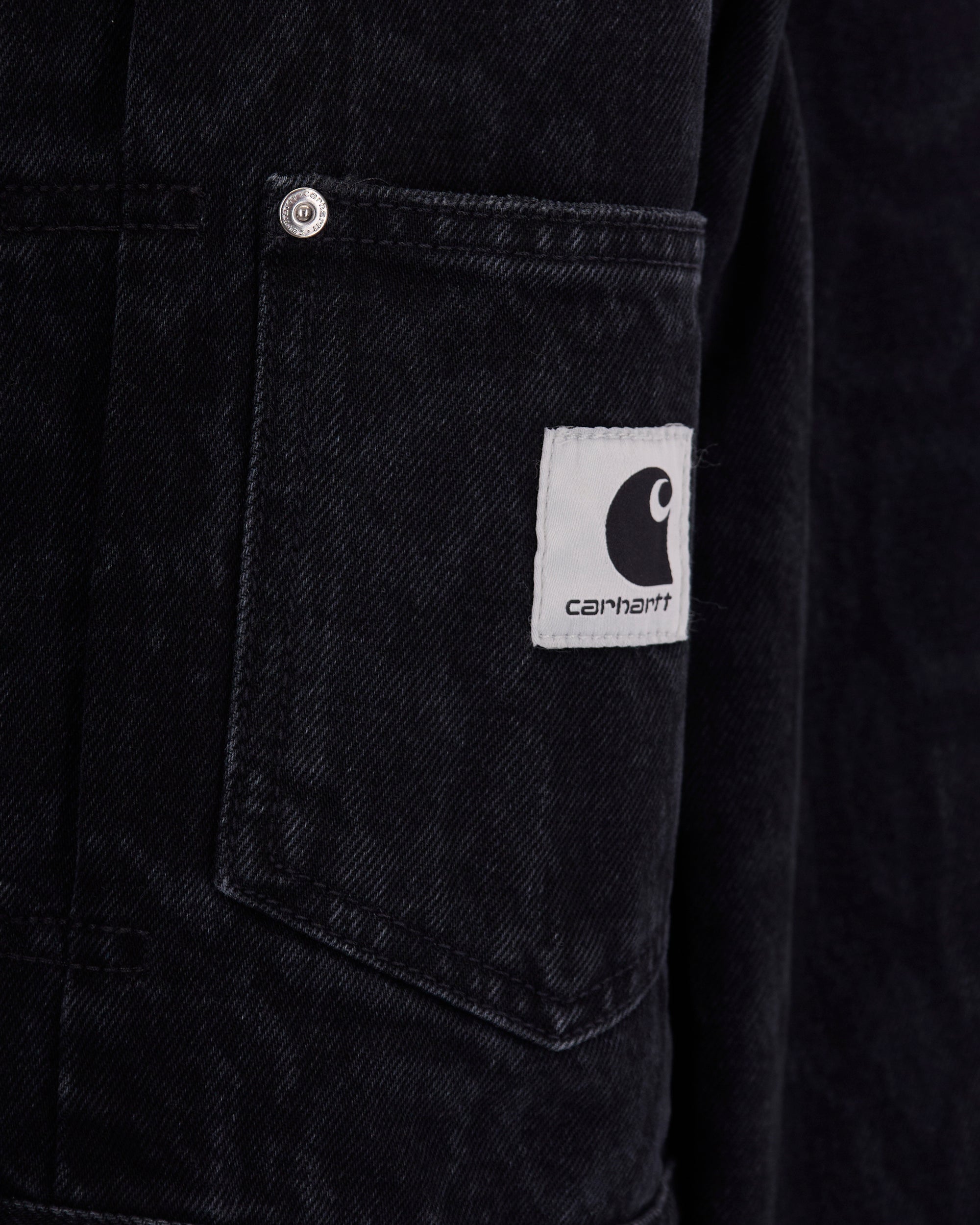 Carhartt Wip Heavy-Duty Denim Jacket — Black by Carhartt Wip
