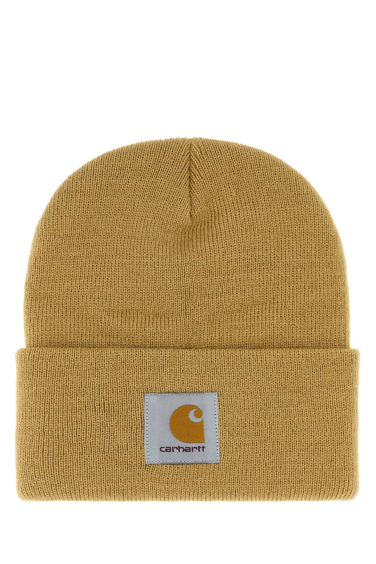 Carhartt Wip ShortWatch Beanie — Beige by Carhartt Wip
