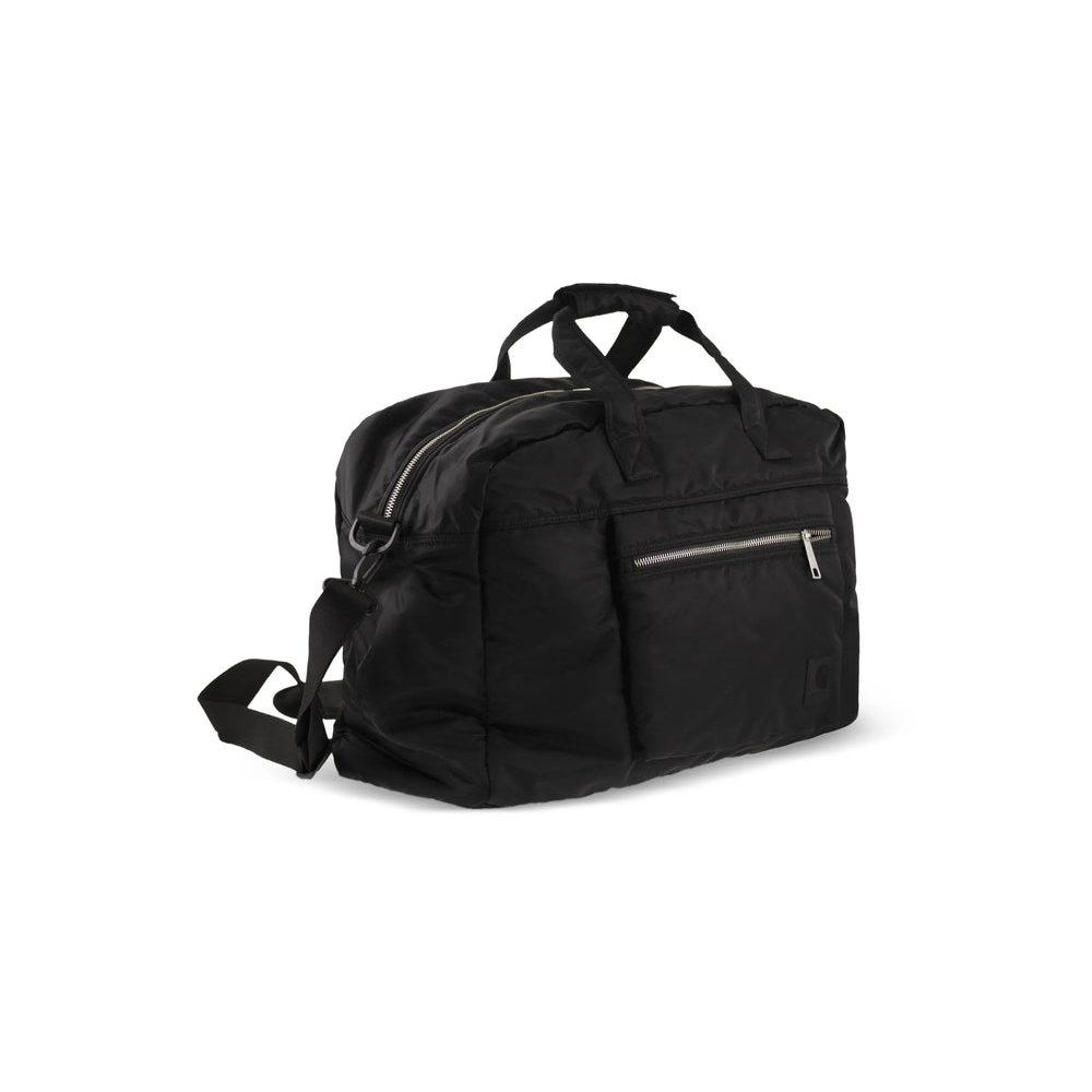 Carhartt Wip Padded Nylon Shoulder Bag — Black, view 3