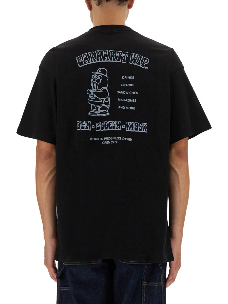 Carhartt Wip Cotton T-Shirt — Black by Carhartt Wip