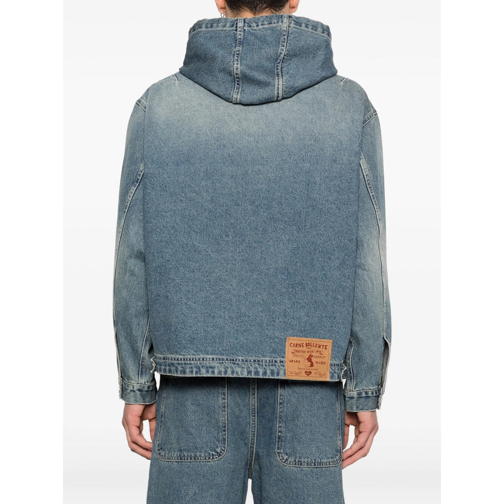 Carne Bollente Offbl Jacket — Blue, view 4