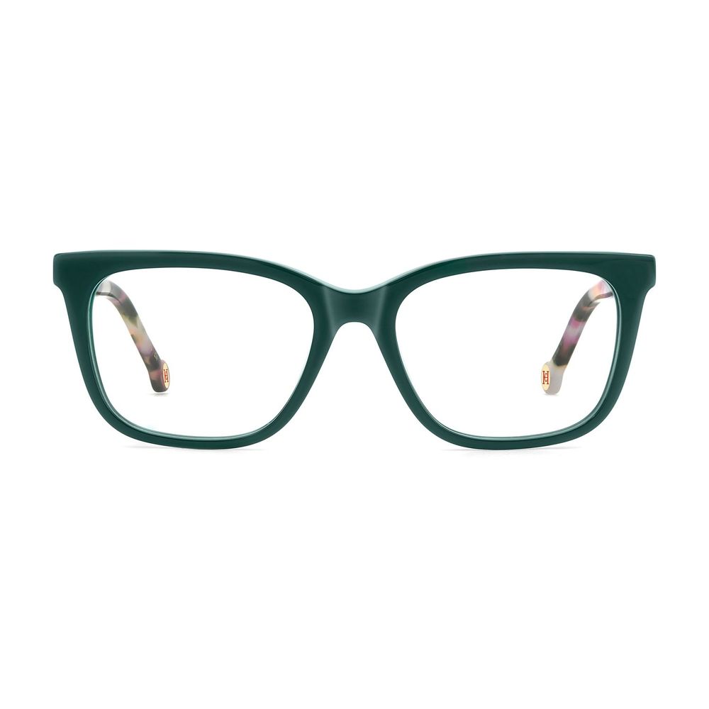 Carolina Herrera CA-1065545 Acetate Panto Eyeglasses — Green, view 2