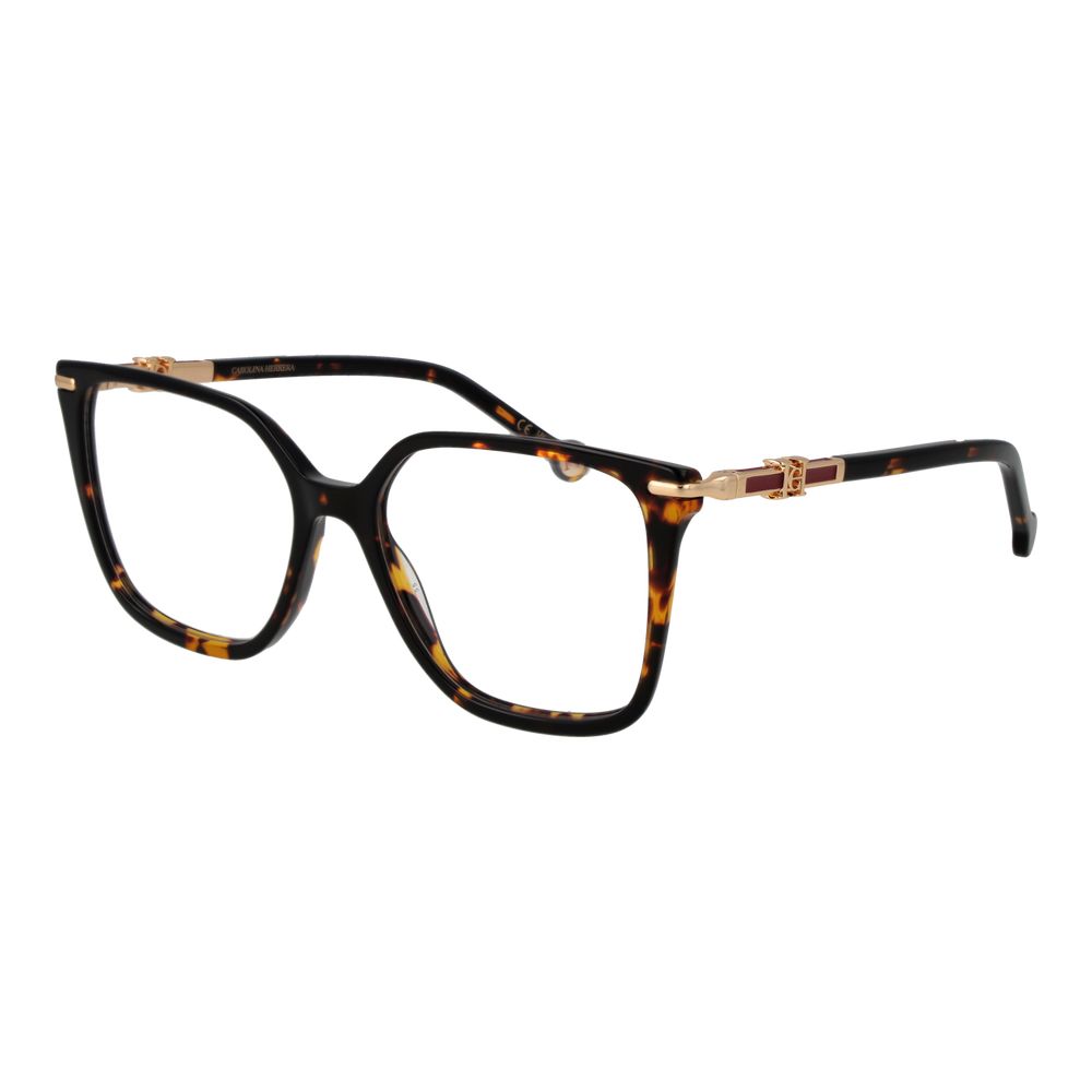 Carolina Herrera CA-1067683 Tortoiseshell Acetate Eyeglasses — Brown by Carolina Herrera