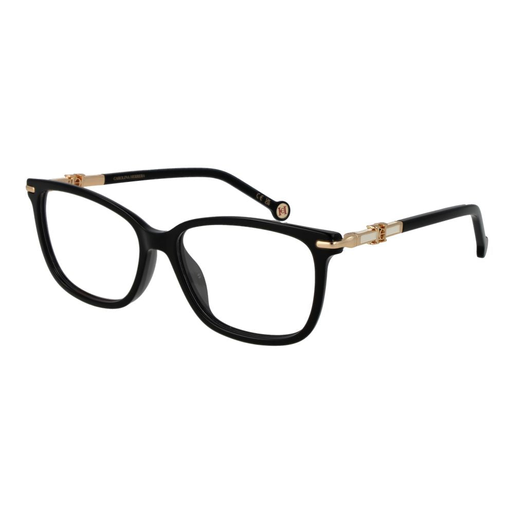 Carolina Herrera CA-1067686 Black Acetate Eyeglasses — Black by Carolina Herrera