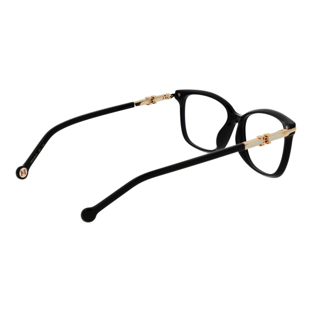 Carolina Herrera CA-1067686 Black Acetate Eyeglasses — Black, view 3