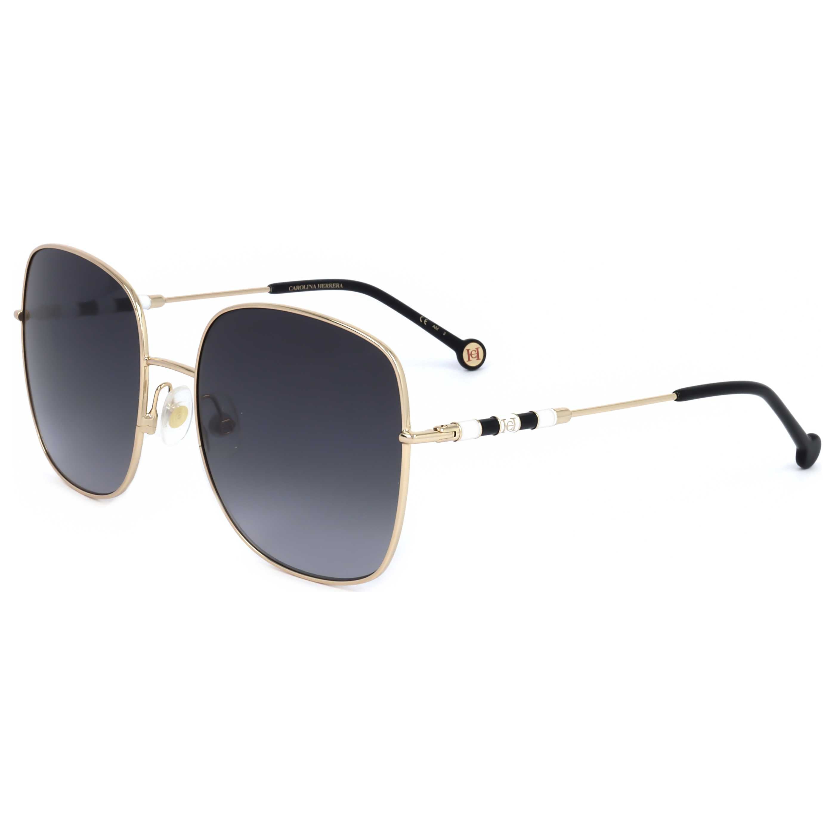 Carolina Herrera CH0035S0J5G9O Gradient Lens Sunglasses — Gold by Carolina Herrera