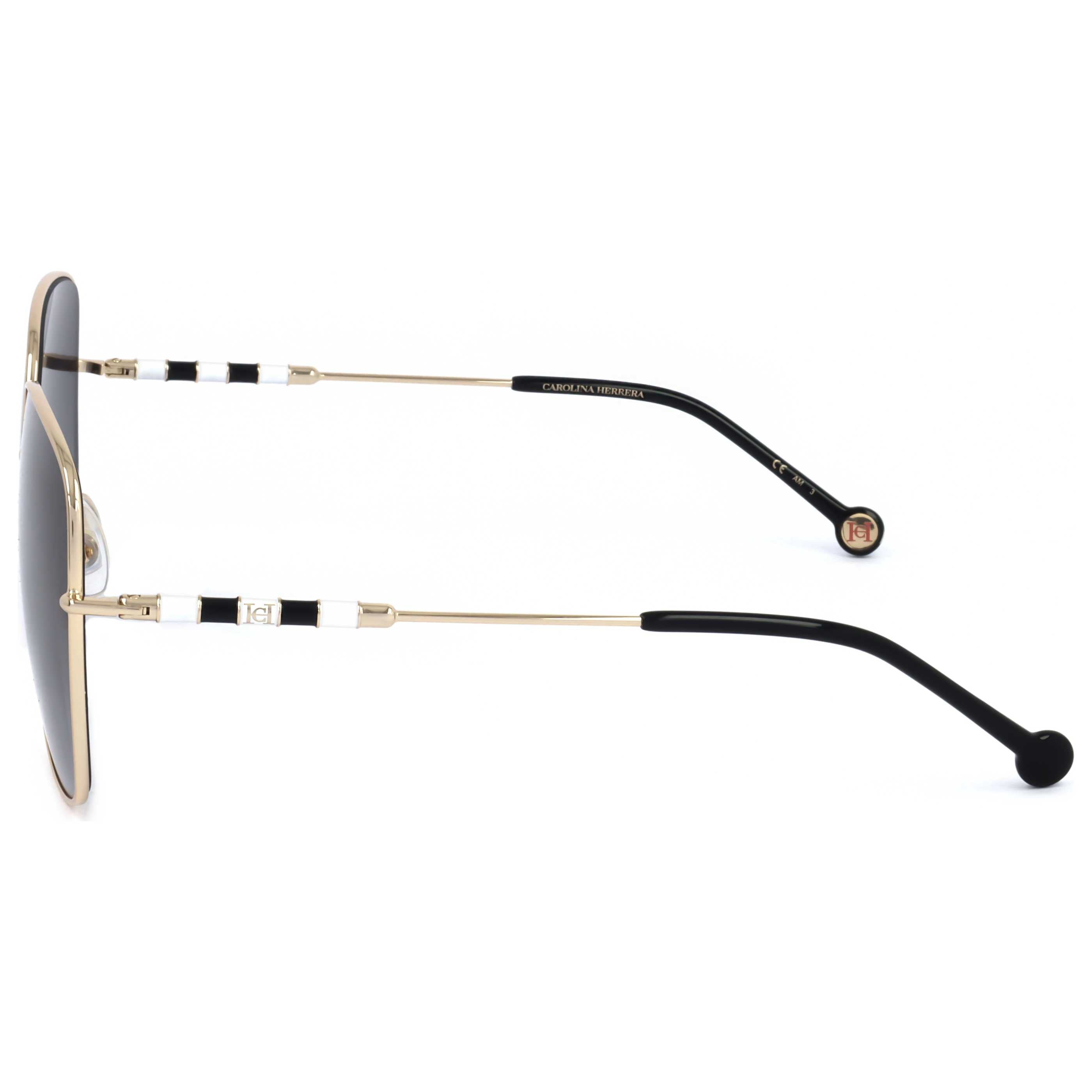 Carolina Herrera CH0035S0J5G9O Gradient Lens Sunglasses — Gold, view 2