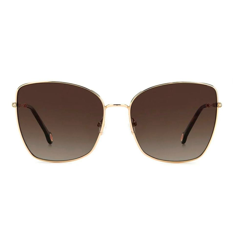 Carolina Herrera CHHER0133S000AC Gold Metal Sunglasses — Gold, view 2
