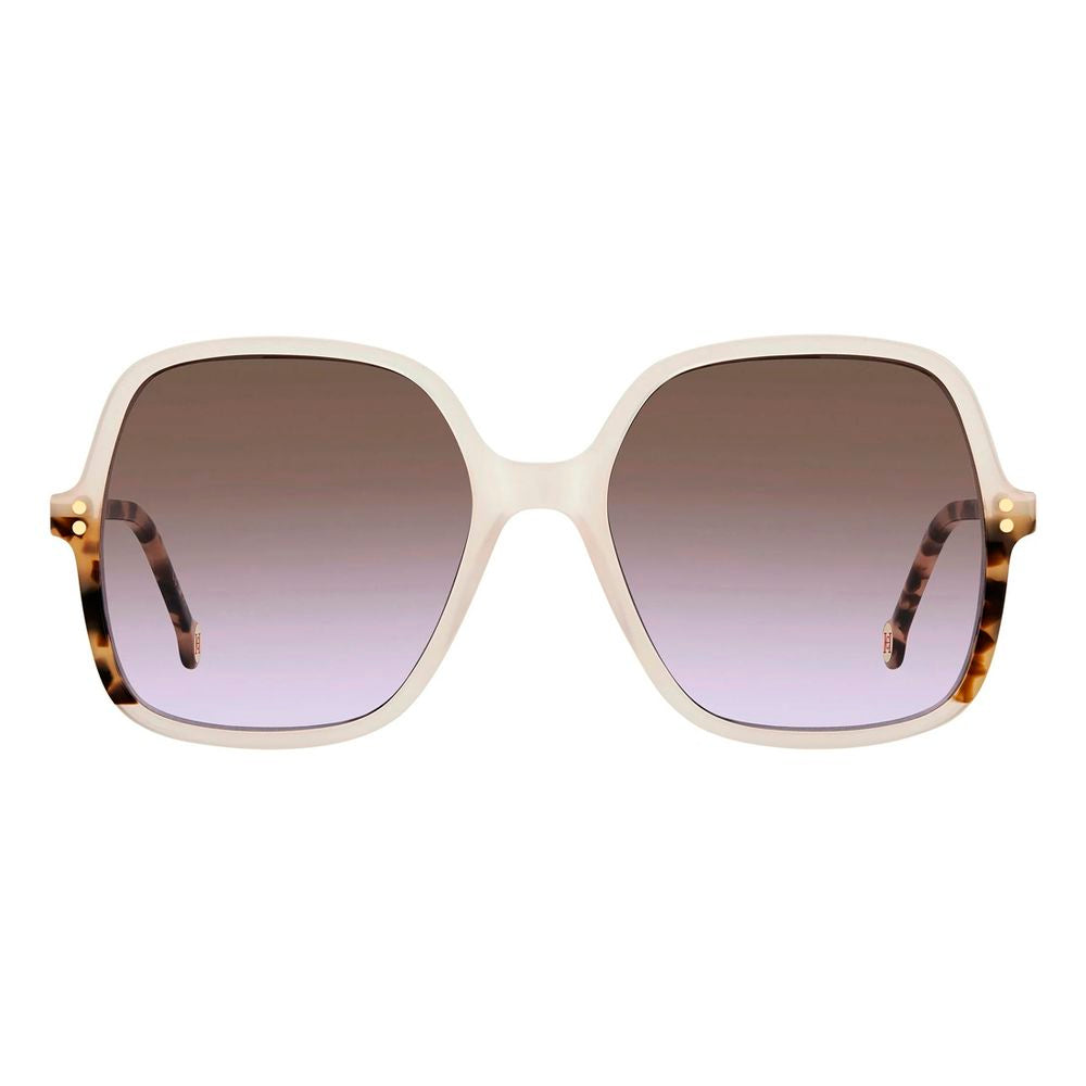 Carolina Herrera CHHER0244SSZJAC Acetate Sunglasses — Beige, view 2