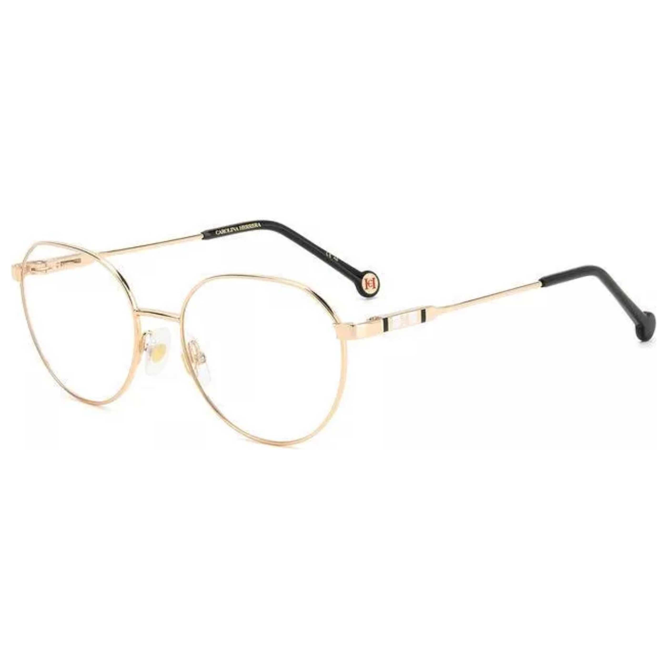 Carolina Herrera HER012100054 Eyeglasses — Rose gold by Carolina Herrera