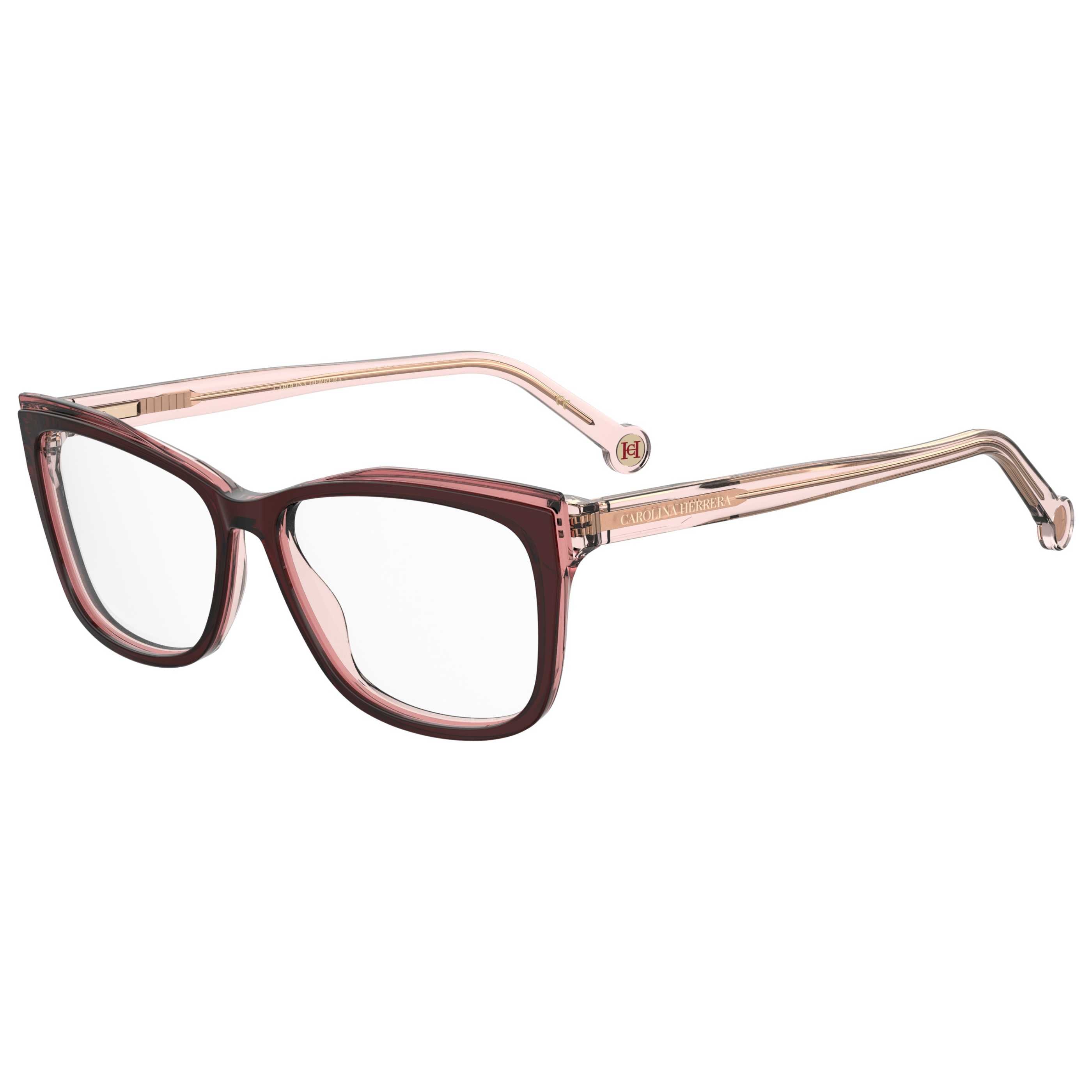 Carolina Herrera HER02080T553 Acetate Square-Frame Eyeglasses by Carolina Herrera