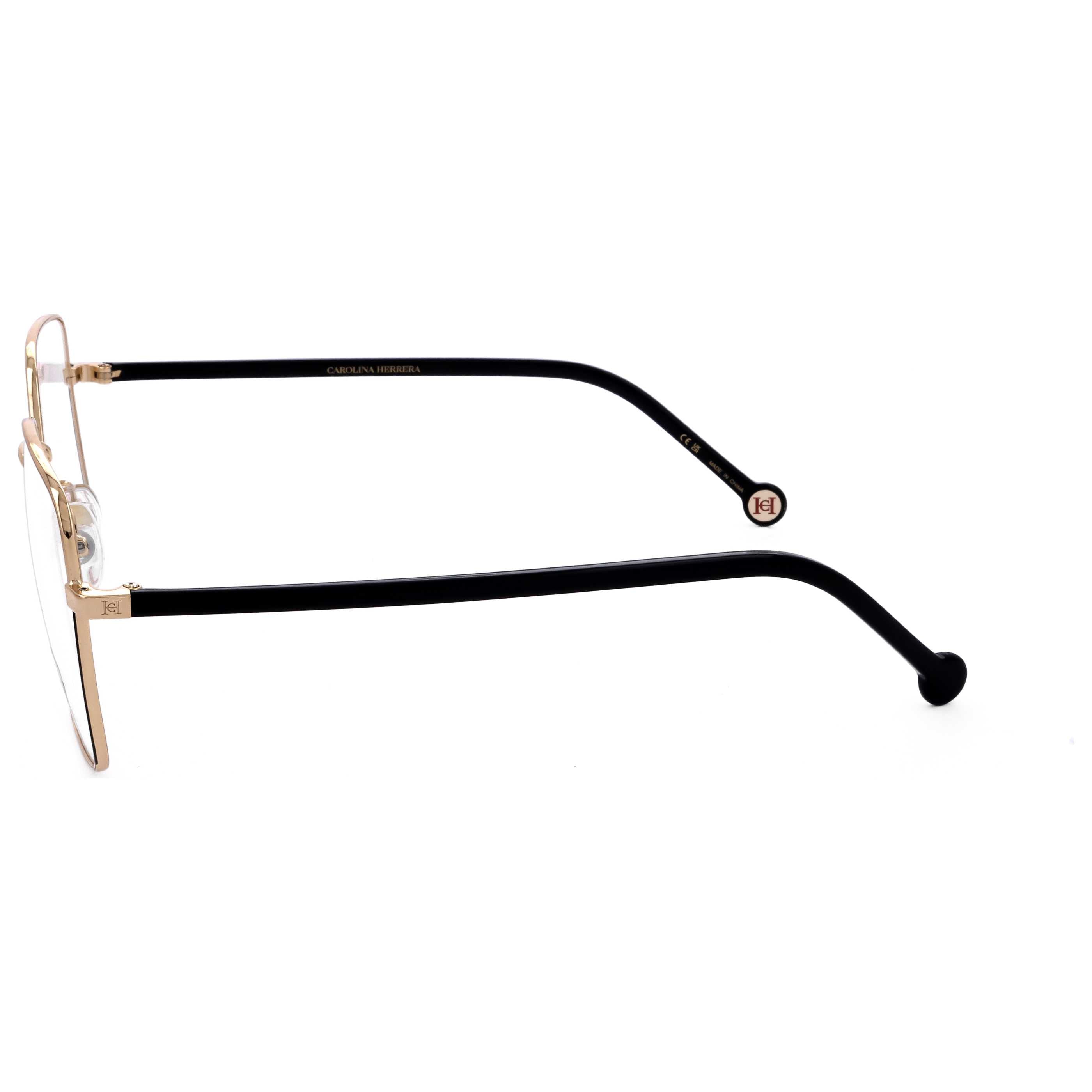Carolina Herrera HER0248RHL55 Gold and Black Metal Eyeglasses — Gold, view 2
