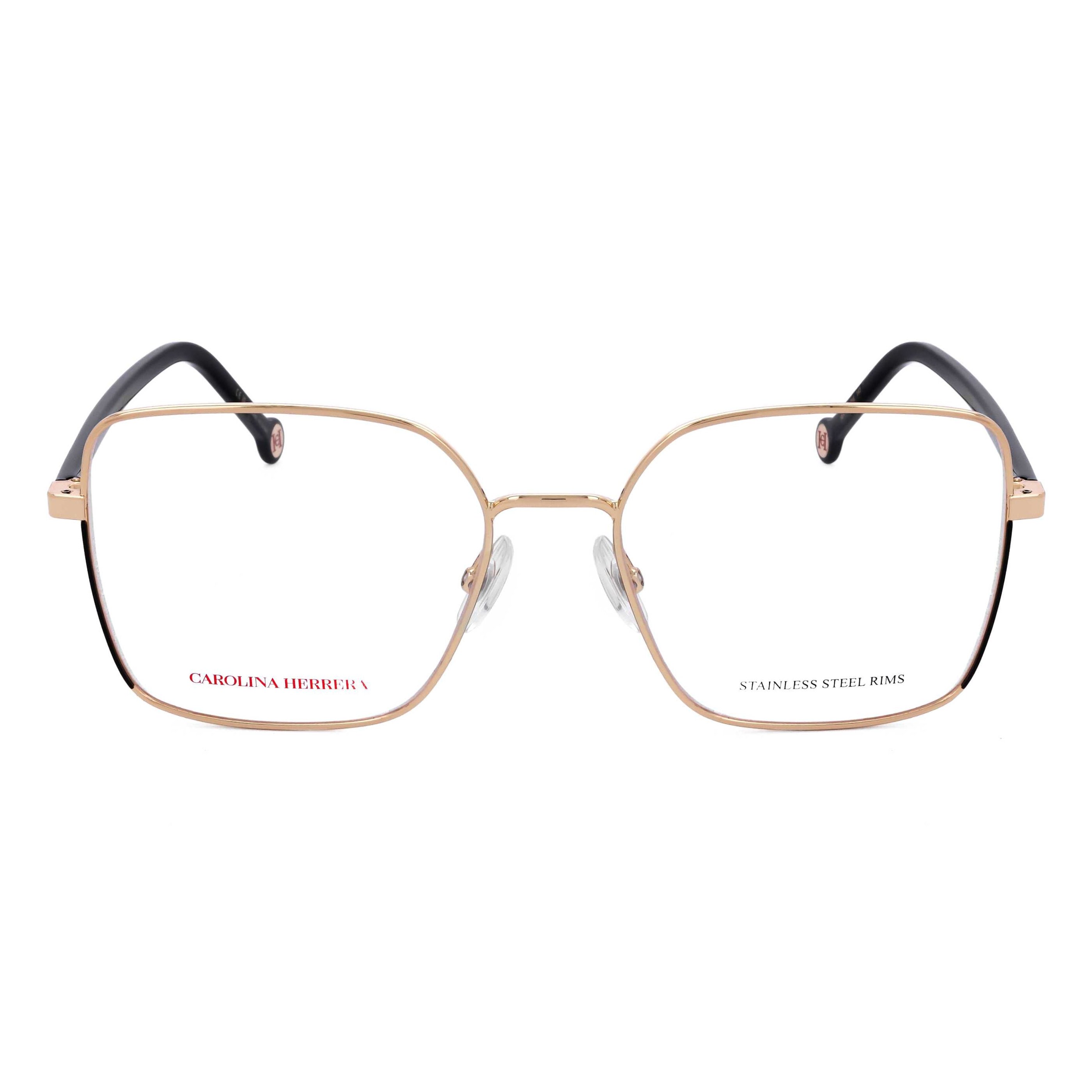 Carolina Herrera HER0248RHL55 Gold and Black Metal Eyeglasses — Gold, view 3