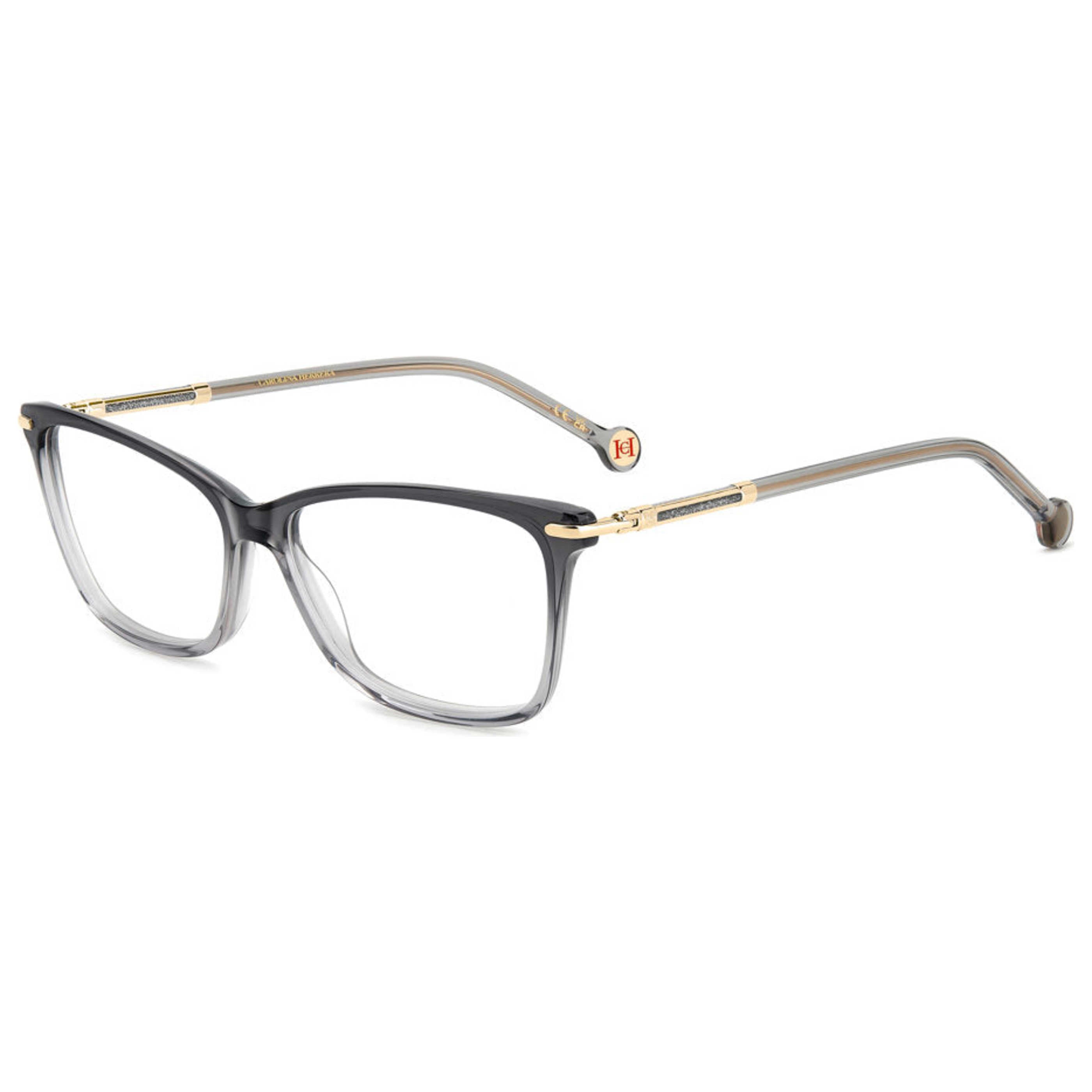 Carolina Herrera HER02712M056 Acetate and Metal Eyeglasses — Black by Carolina Herrera