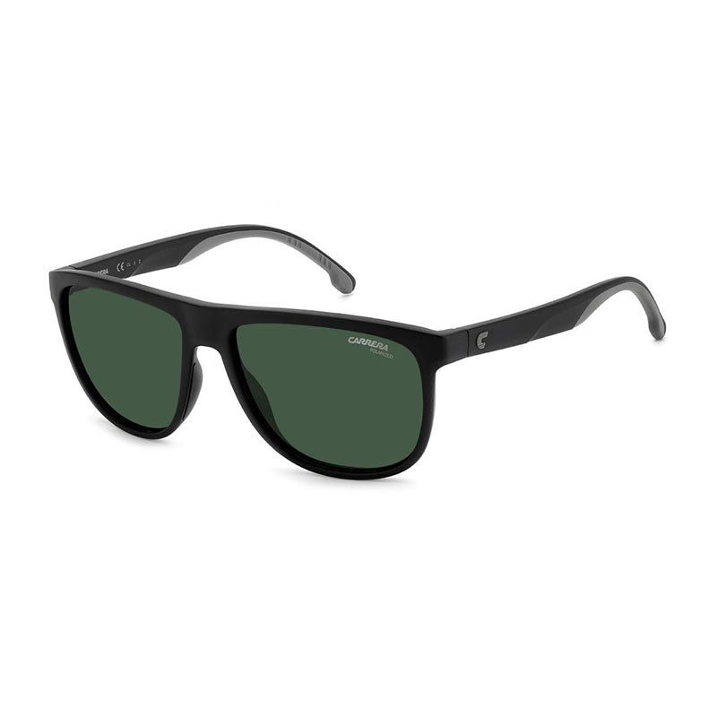 Carrera 8059-S0003UC Square Full Rim Sunglasses — Black by Carrera