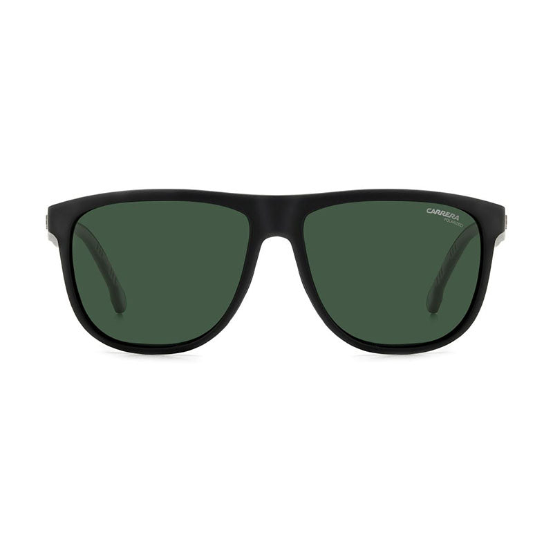 Carrera 8059-S0003UC Square Full Rim Sunglasses — Black, view 2