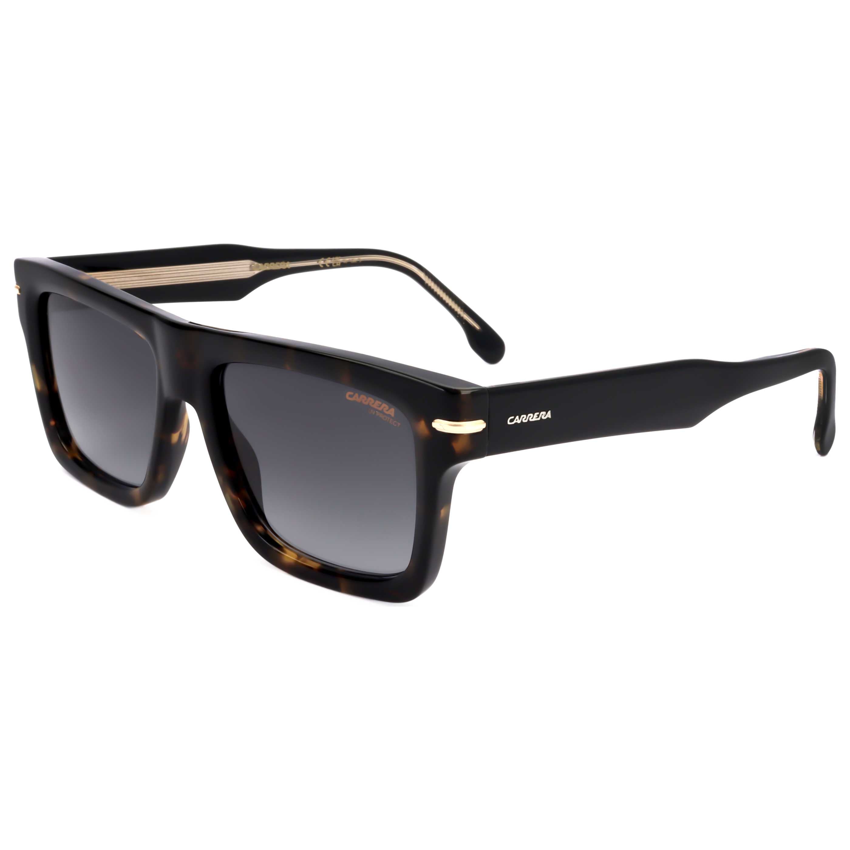 Carrera CARRERA305S08654 Havana Square Sunglasses — Black by Carrera