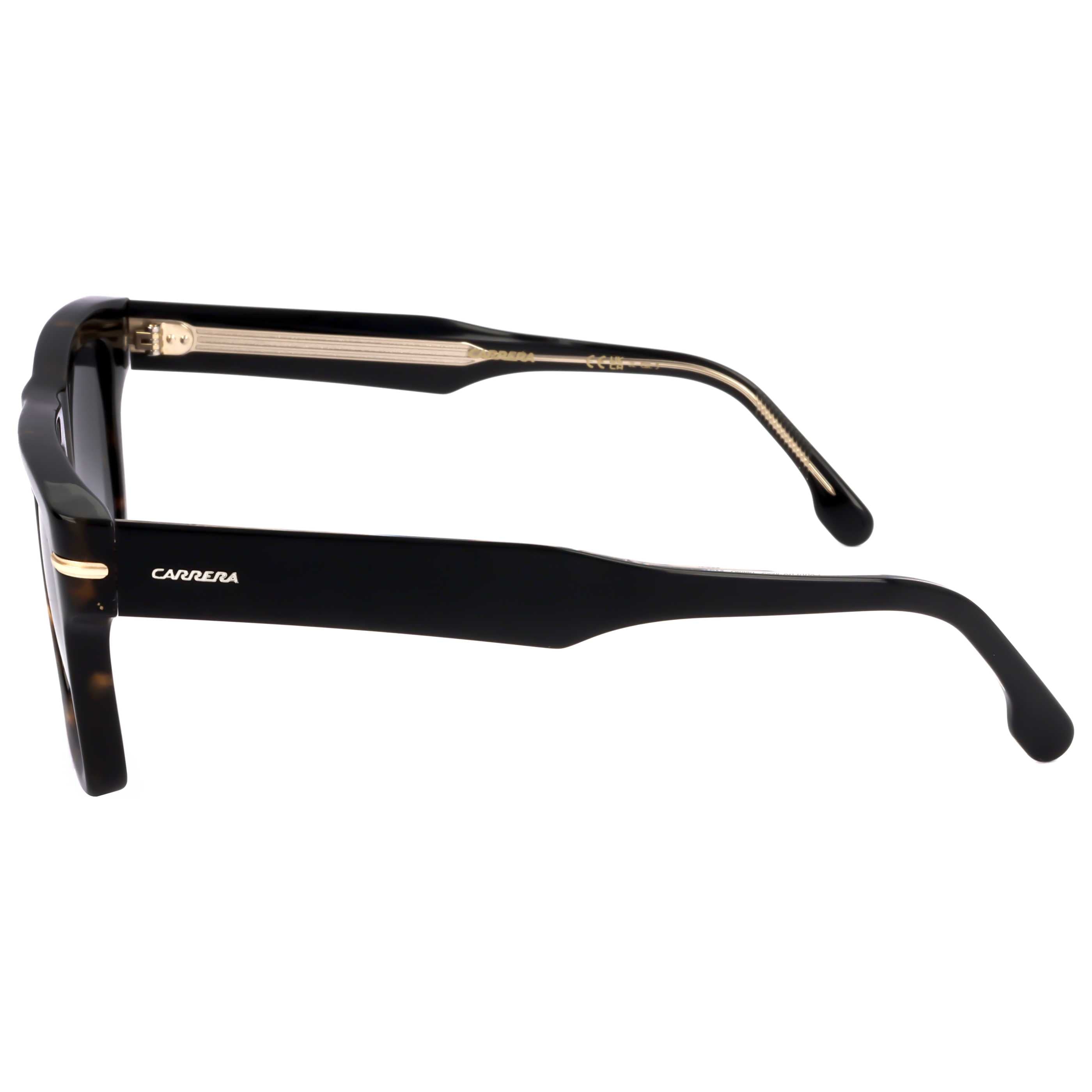 Carrera CARRERA305S08654 Havana Square Sunglasses — Black, view 2