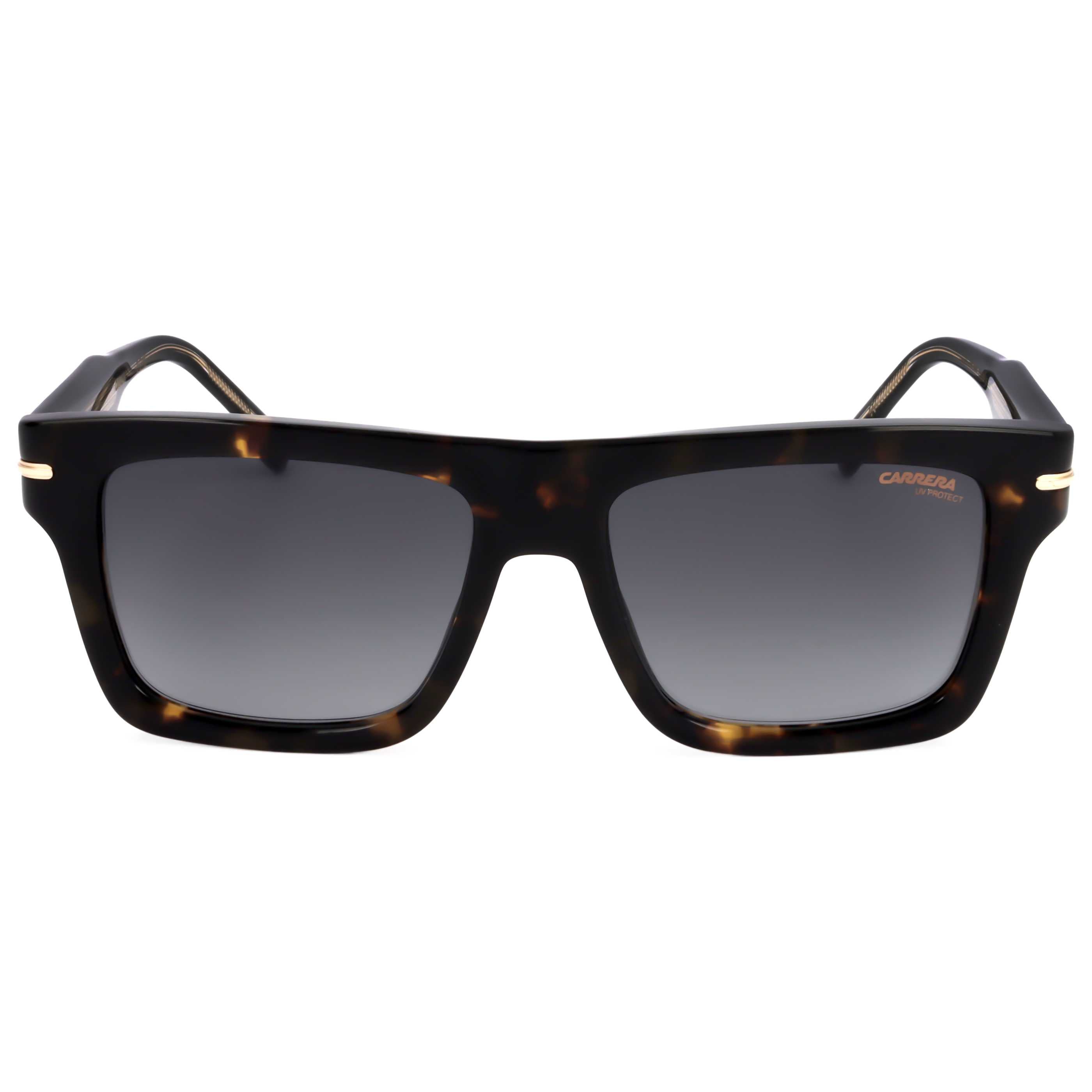Carrera CARRERA305S08654 Havana Square Sunglasses — Black, view 3