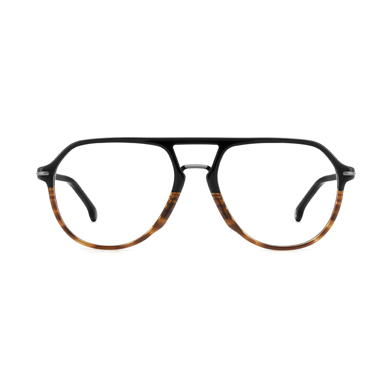 Carrera CARRERA345037N00 Aviator Full Rim Eyeglasses — Black, view 2
