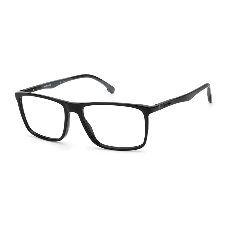 Carrera CARRERA8862 Rectangle Full Rim Eyeglasses — Black by Carrera