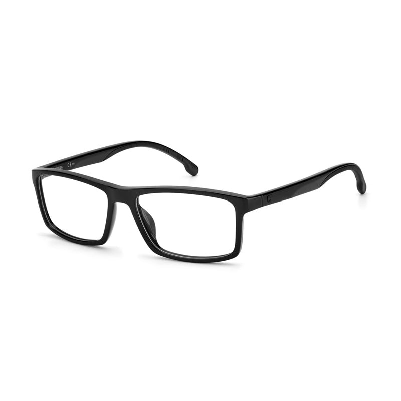 Carrera CARRERA8872 Rectangle Full Rim Eyeglasses — Black by Carrera
