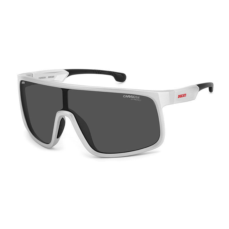 Carrera Ducati Shield Full Rim Sunglasses — White by Carrera Ducati