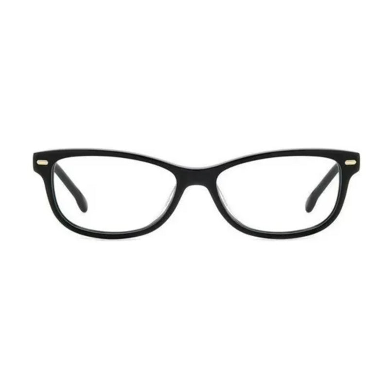 Carrera Rectangle Full Rim Eyeglasses — Black, view 2