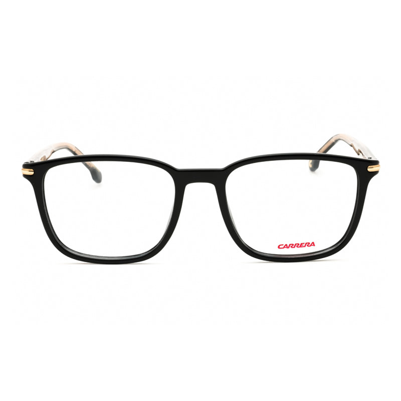 Carrera Square Full Rim Eyeglasses — Black, view 2