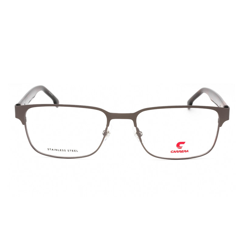 Carrera Metal Rectangle Frame Eyeglasses — Brown, view 2