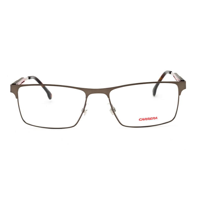 Carrera Rectangle Metal Frame Eyeglasses — Gray, view 2