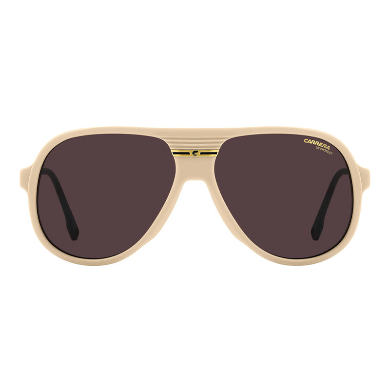 Carrera Aviator Full Rim Sunglasses — Beige, view 2