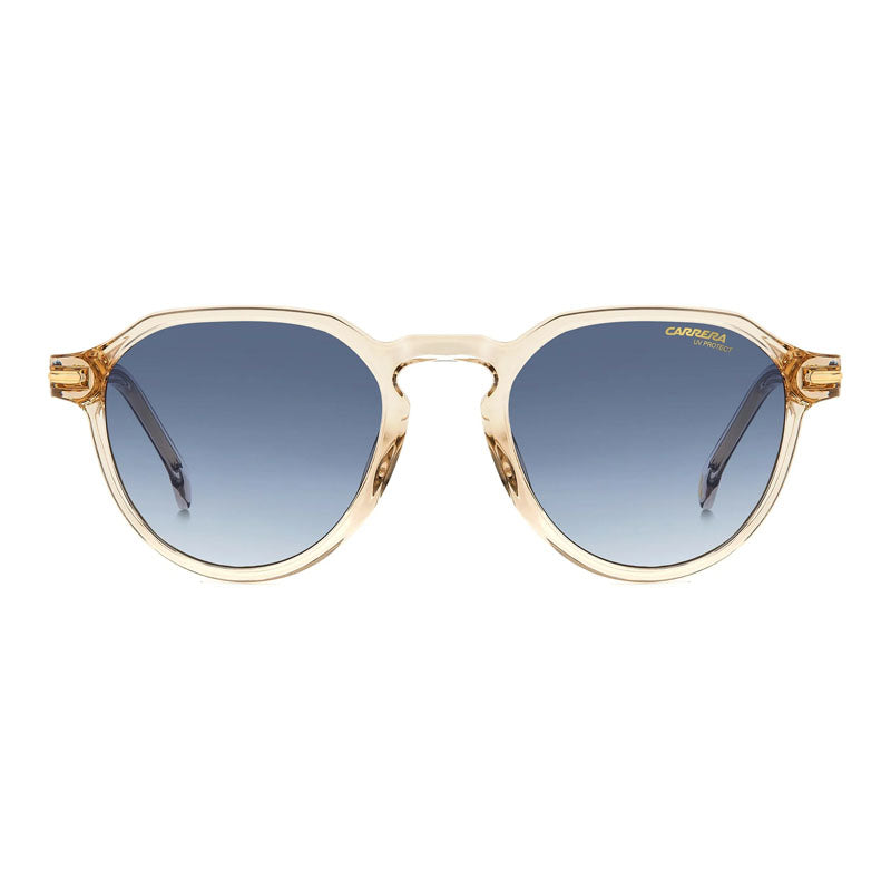 Carrera Oval Full Rim Sunglasses — Beige, view 2