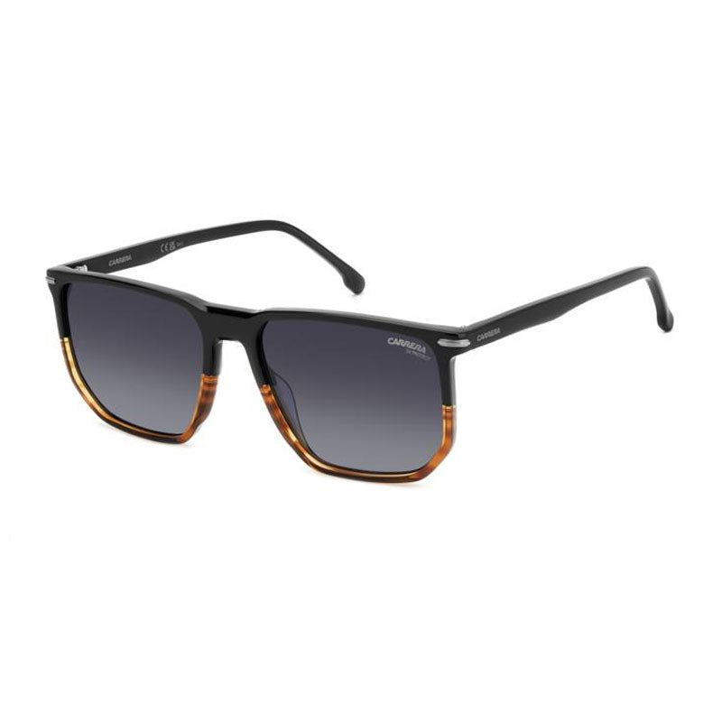 Carrera Square Full Rim Sunglasses — Black by Carrera
