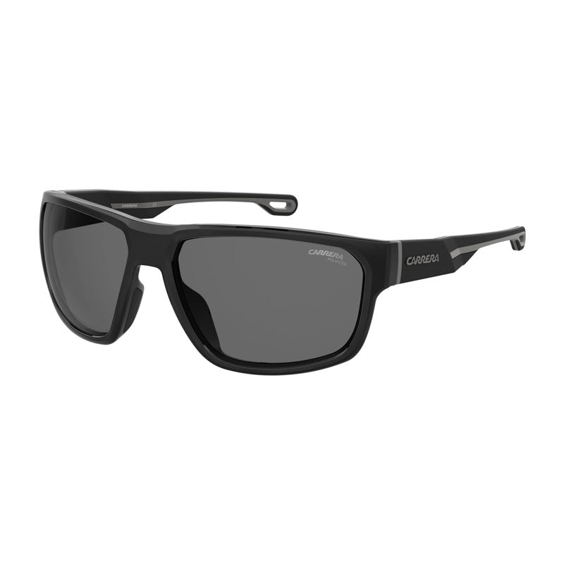Carrera Rectangle Full Rim Sunglasses — Black by Carrera
