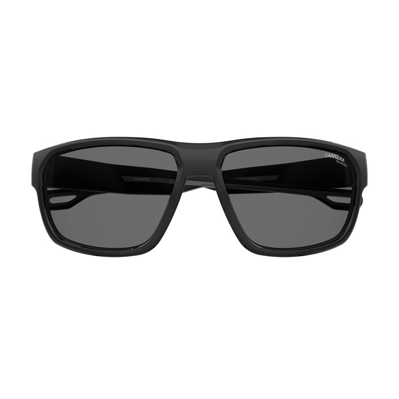 Carrera Rectangle Full Rim Sunglasses — Black, view 2
