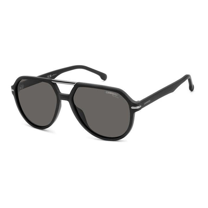 Carrera Polarized Aviator Sunglasses — Black by Carrera
