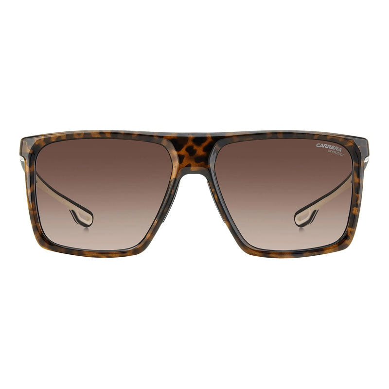 Carrera Tortoiseshell Square Frame Sunglasses — Brown, view 2