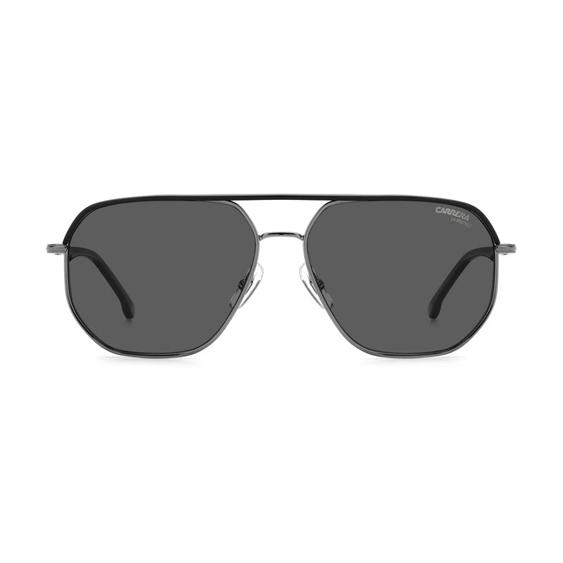 Carrera Aviator Full Rim Sunglasses — Gray, view 2