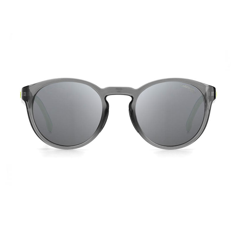 Carrera Round Full Rim Sunglasses — Gray, view 2
