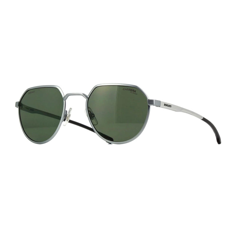 Carrera Geometric Full Rim Sunglasses — Silver by Carrera