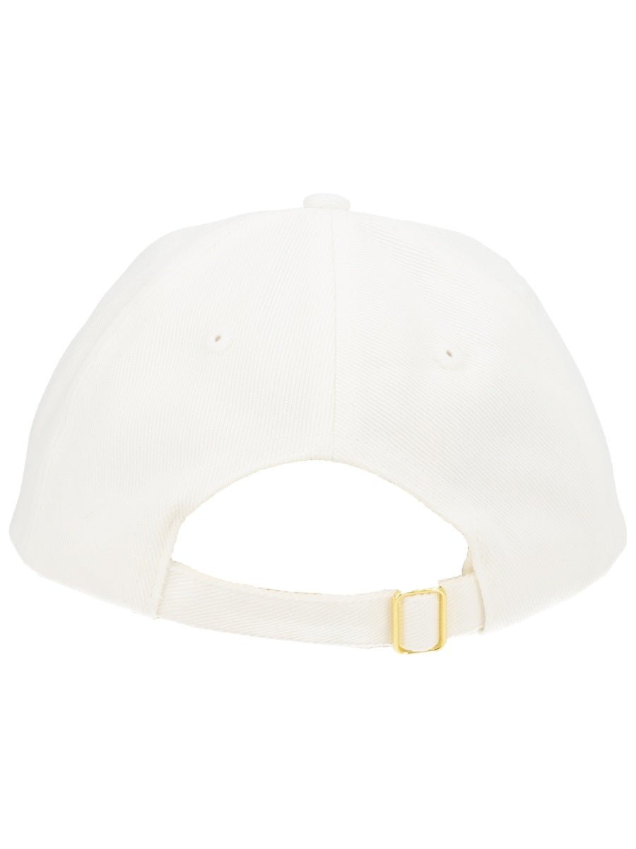 Casablanca A-SS26-HAT-002_01WHITE Baseball Cap — White, view 3