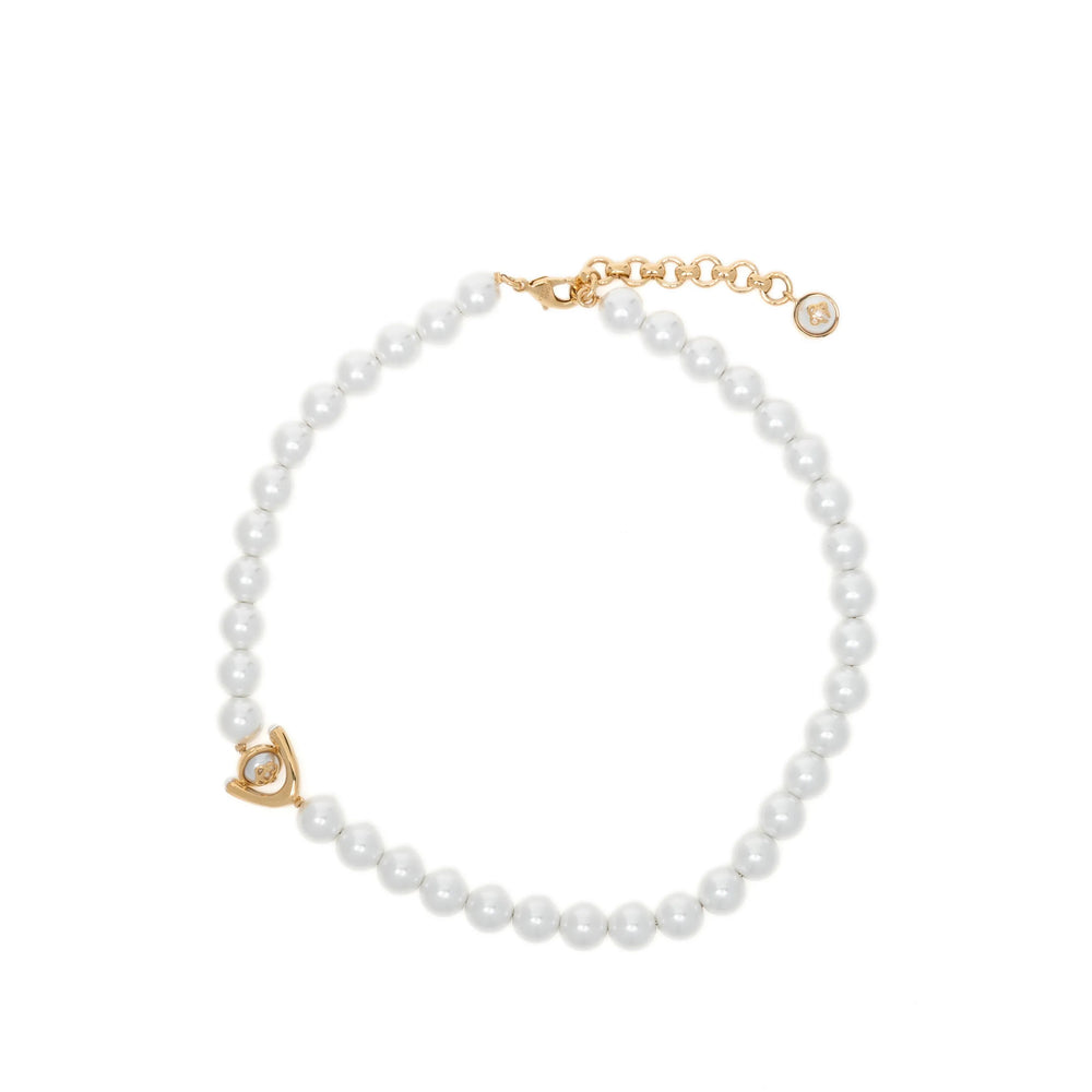 Casablanca Golwh Pendant Necklace — Gold by Casablanca