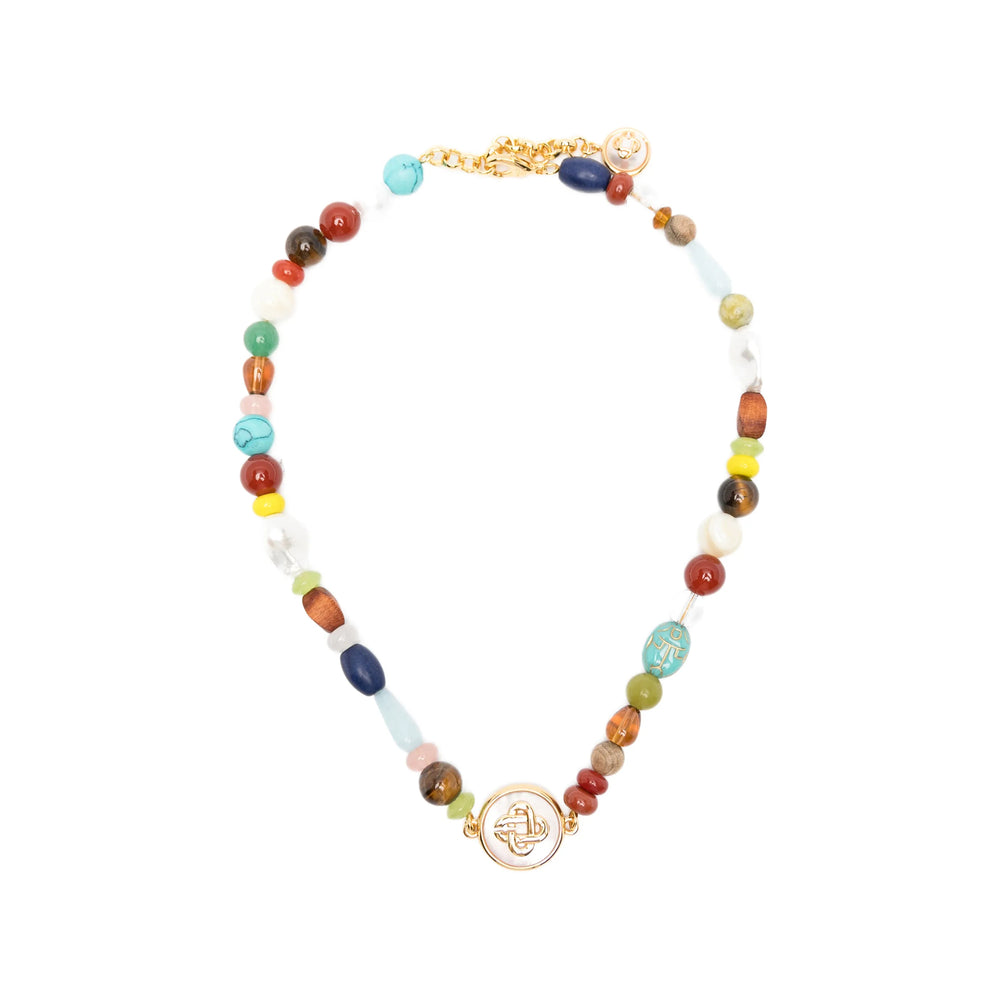 Casablanca Multi Necklace — Multicolor by Casablanca